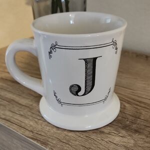 J Monogram Mug